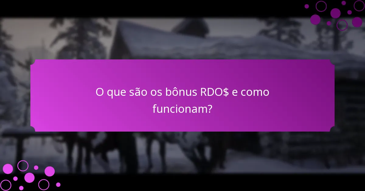 Quais eventos mensais oferecem bônus RDO$?