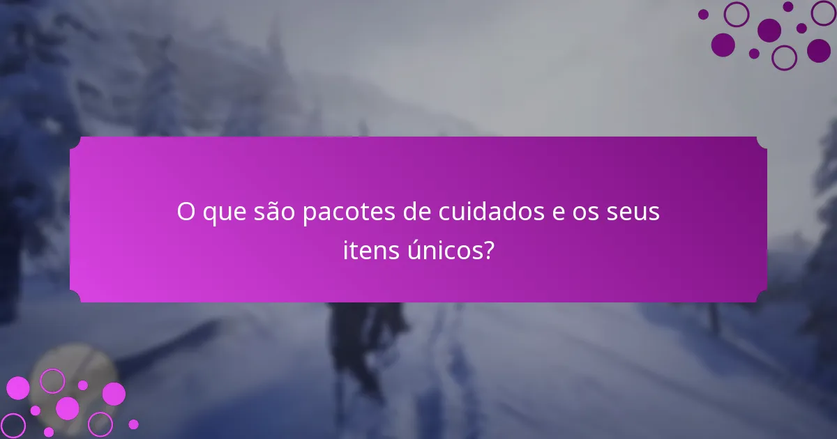 Quais fornecedores de pacotes de cuidados oferecem as melhores opções?